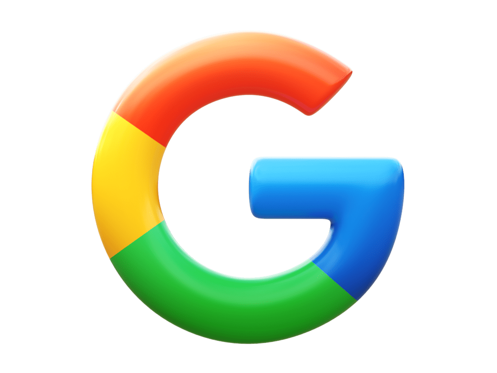 google logo 3d webbdesign